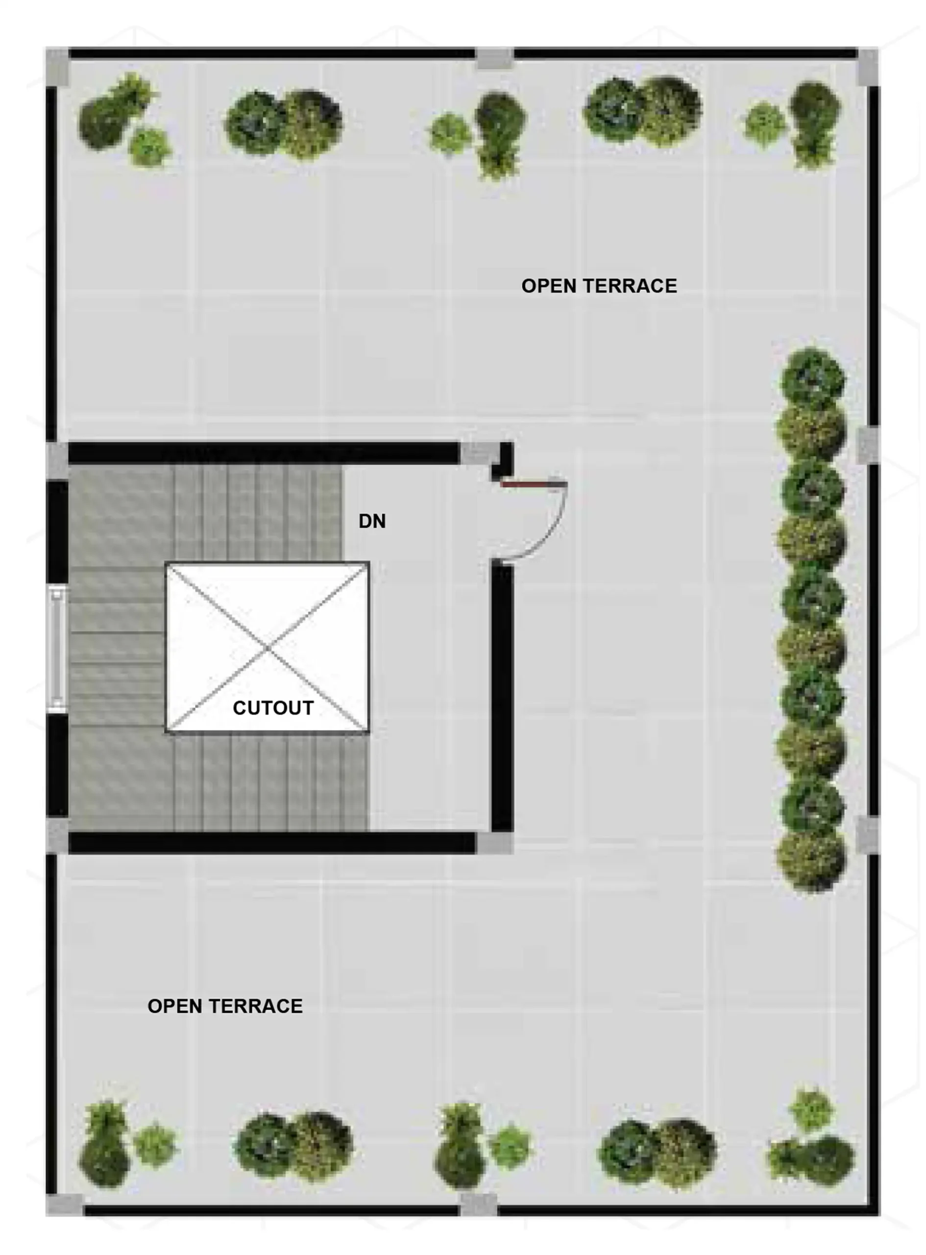 165 SQ. YDS EAST